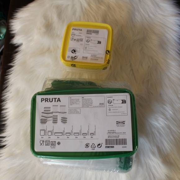 Ikea Pruta, Food Storage containers microwave, freezer and dishwasher safe - Picture 2 of 9
